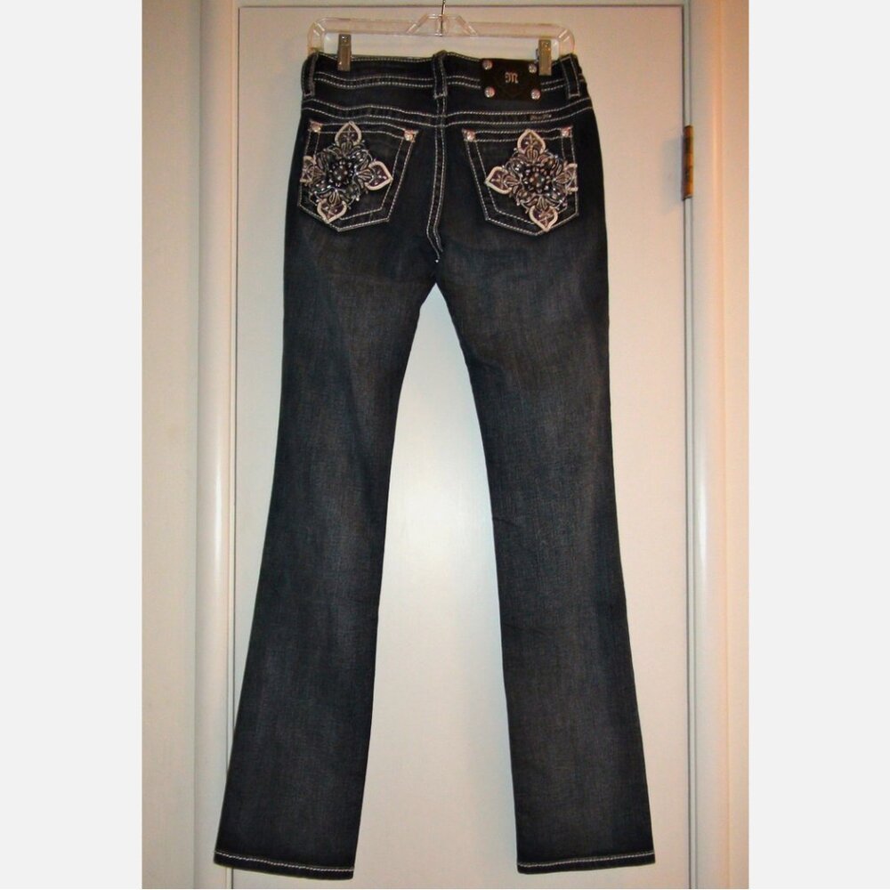 Miss Me Embellished Straight Leg Jeans